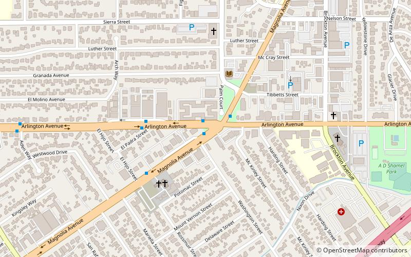 Washington navel orange tree location map