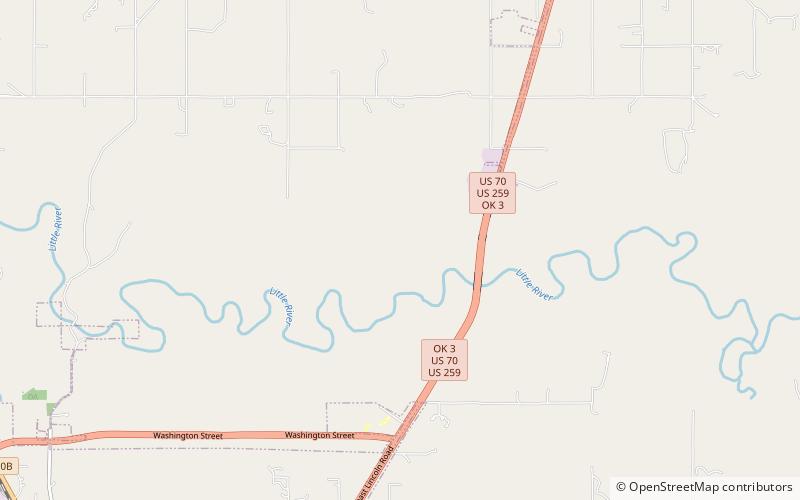 Little River National Wildlife Refuge location map
