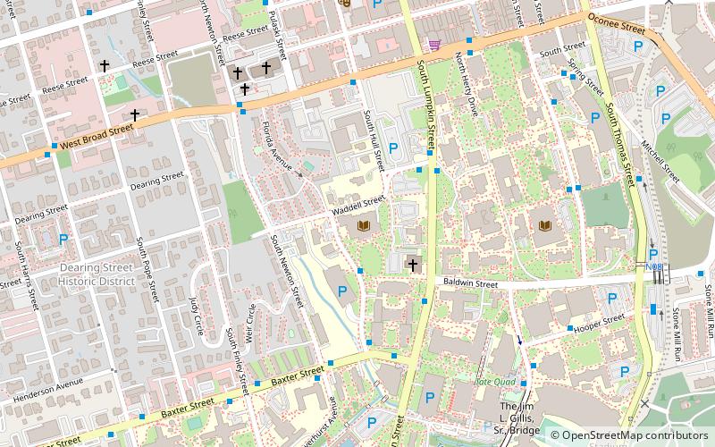 Richard B. Russell Library for Political Research and Studies location map