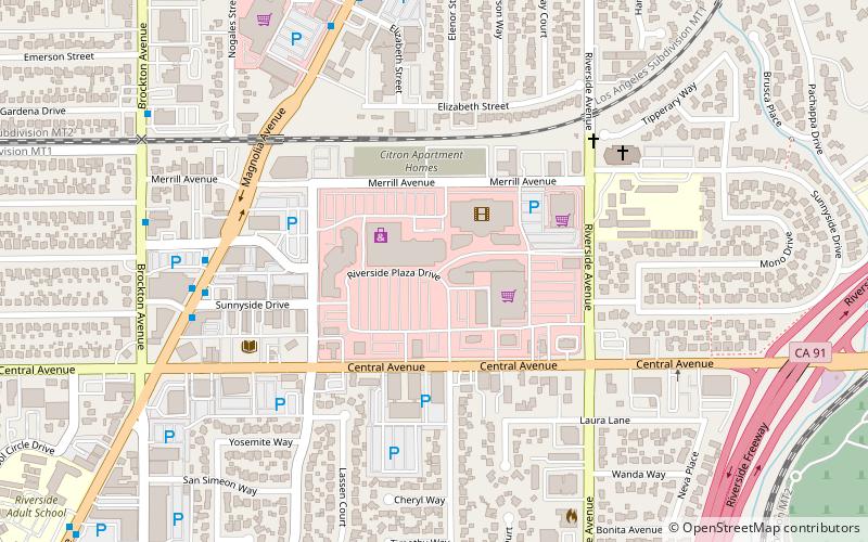 Riverside Plaza location map