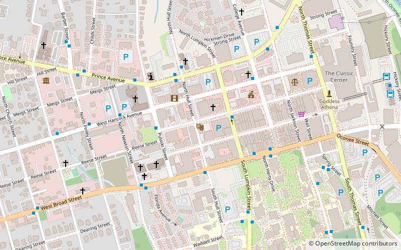 Morton Theatre location map