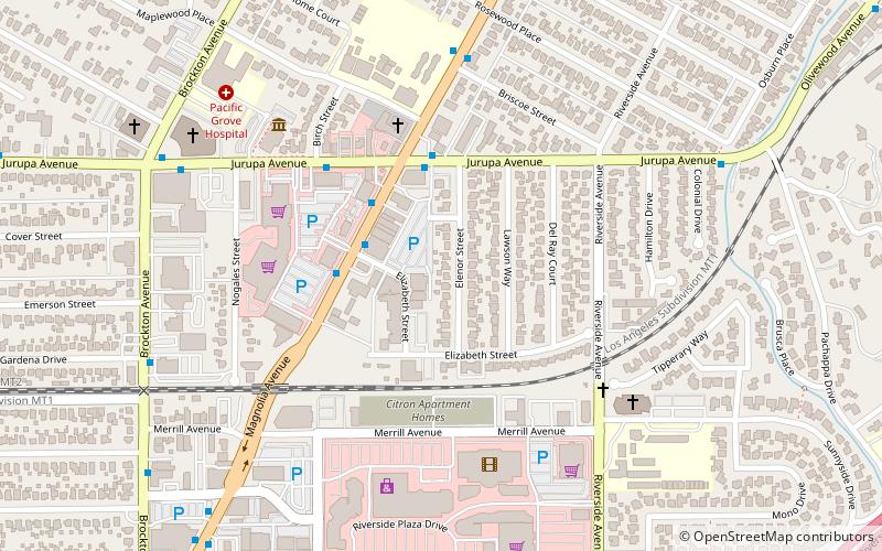 California Southern Law School location map