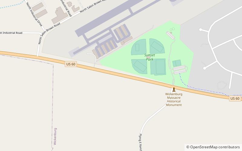 Wickenburg Dog Park location map