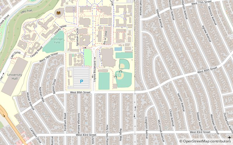 George C. Page Stadium location map