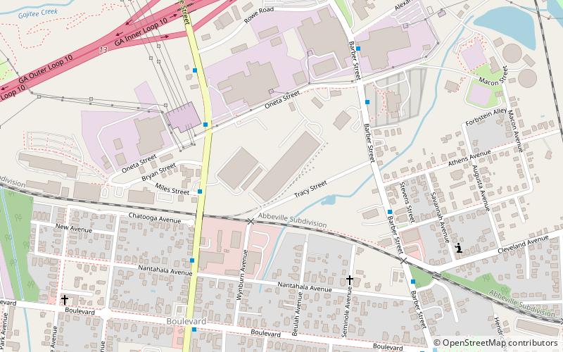 athica athens location map