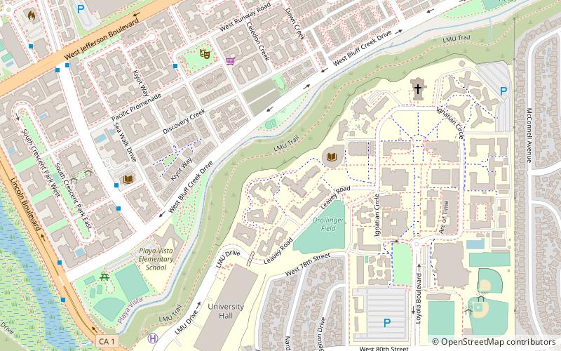 Université Loyola Marymount location map