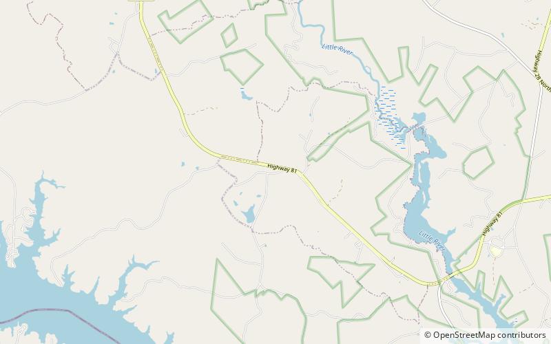 Calhoun-Gibert House location map