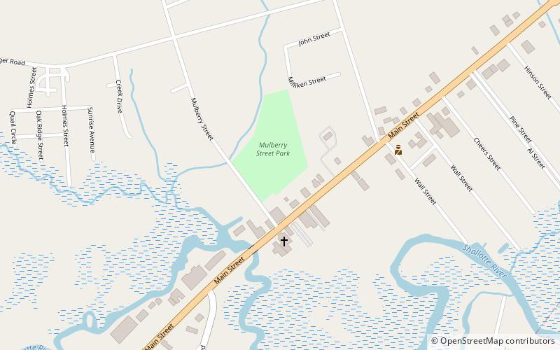 shallotte location map