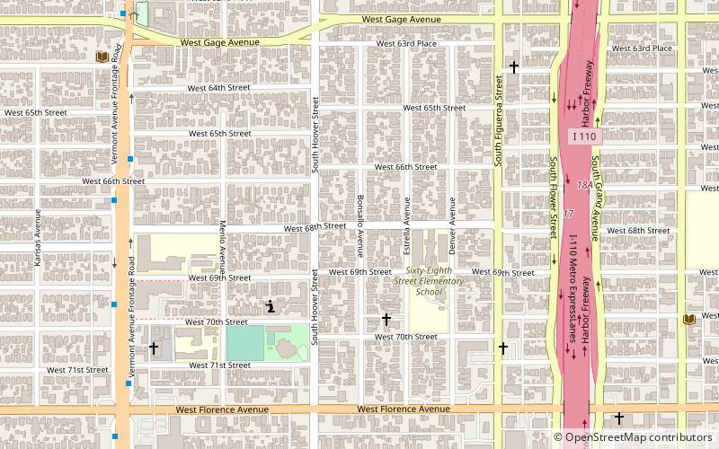 Bonsallo Avenue location map