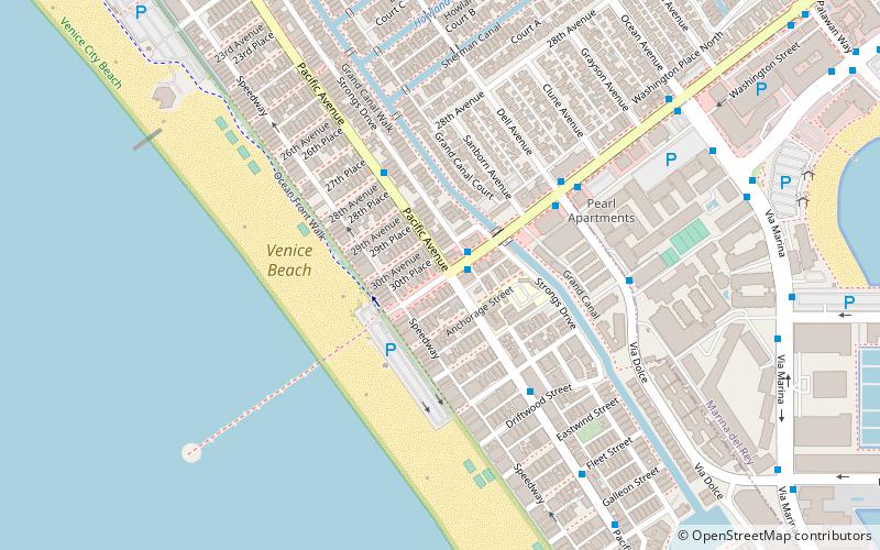 Warren Wilson Beach House location map