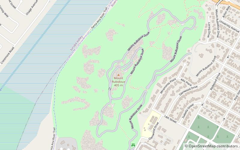 Mount Rubidoux location map