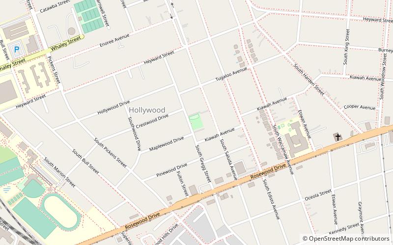 hollywood park columbia location map