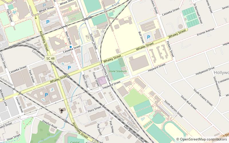 Eugene E. Stone III Stadium location map