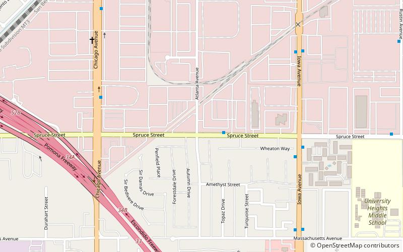 Riverside Community College District location map