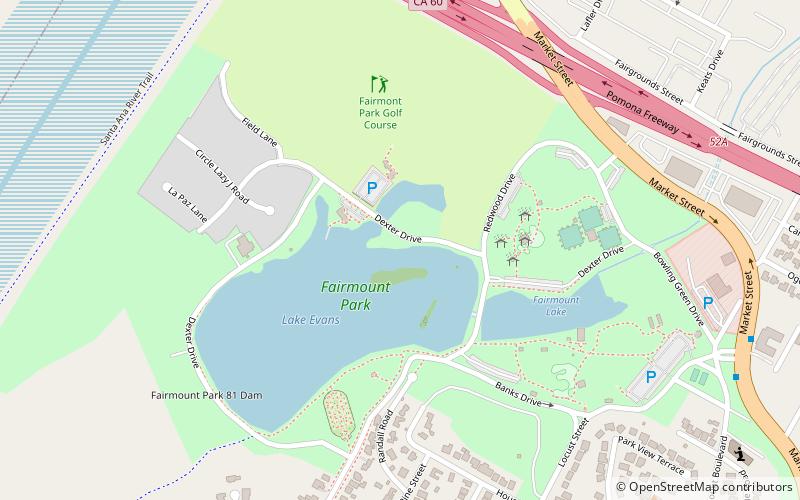 fairmount park riverside location map
