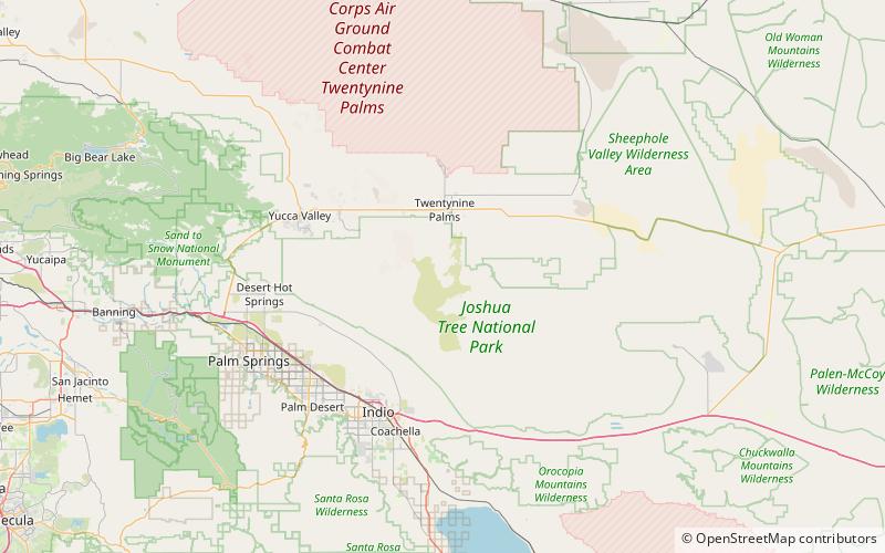 Skull Rock location map