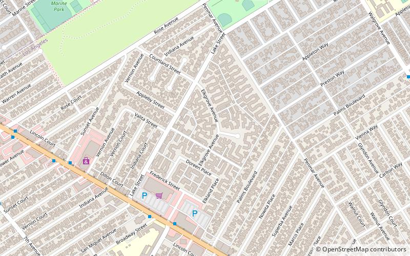 lincoln place apartment homes santa monica location map