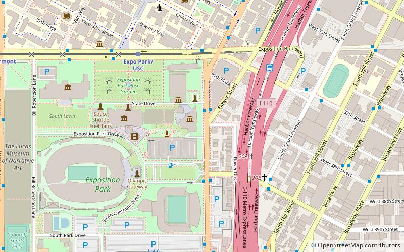 Wallis Annenberg Building location map