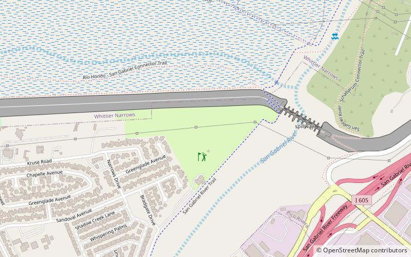 Pico Rivera Municipal Golf Course location map