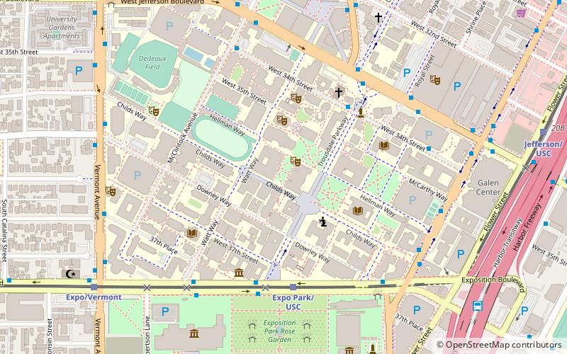 David X. Marks Tennis Stadium location map