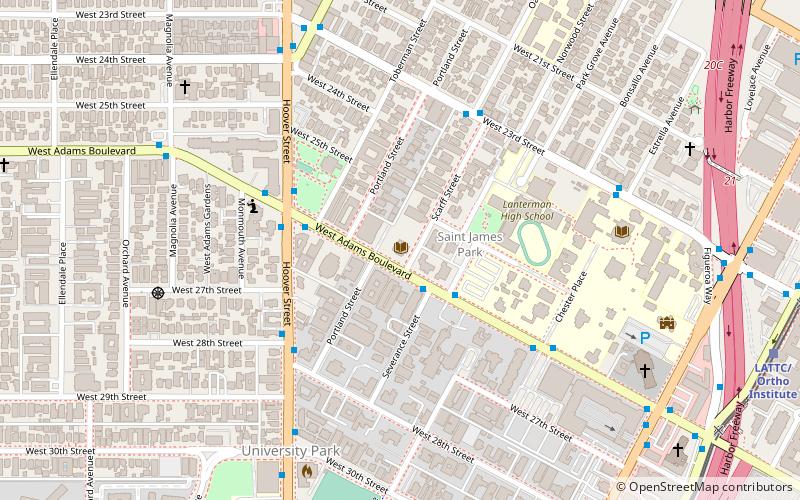 ONE National Gay & Lesbian Archives location map