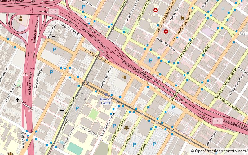 Olympic Auditorium location map