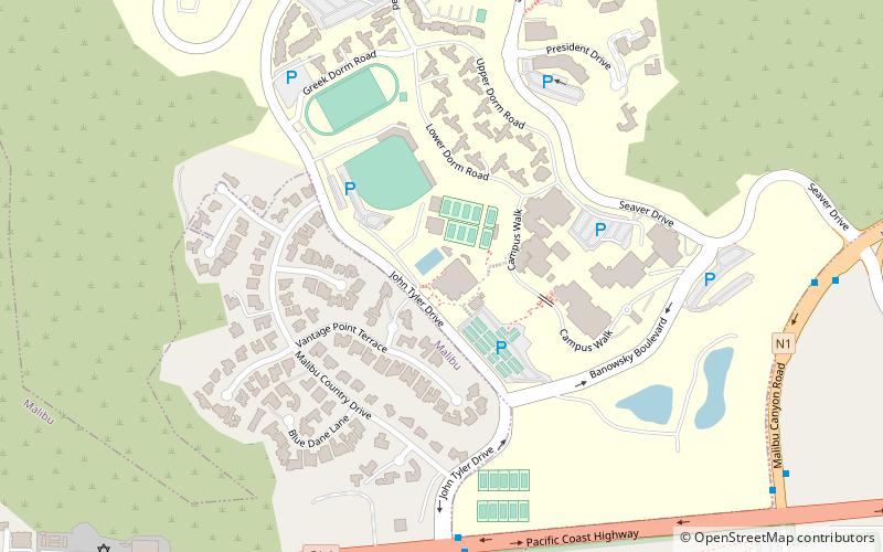 Firestone Fieldhouse location map