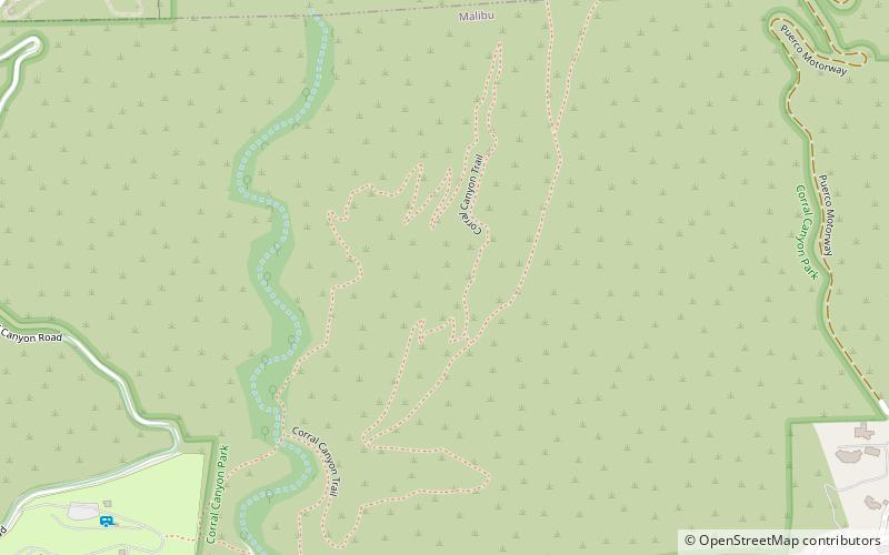 Corral Canyon location map