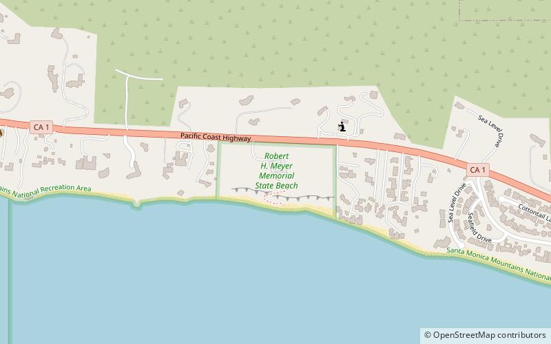 Robert H. Meyer Memorial State Beach location map