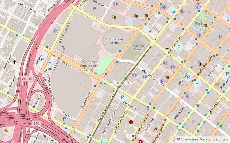 South Park location map