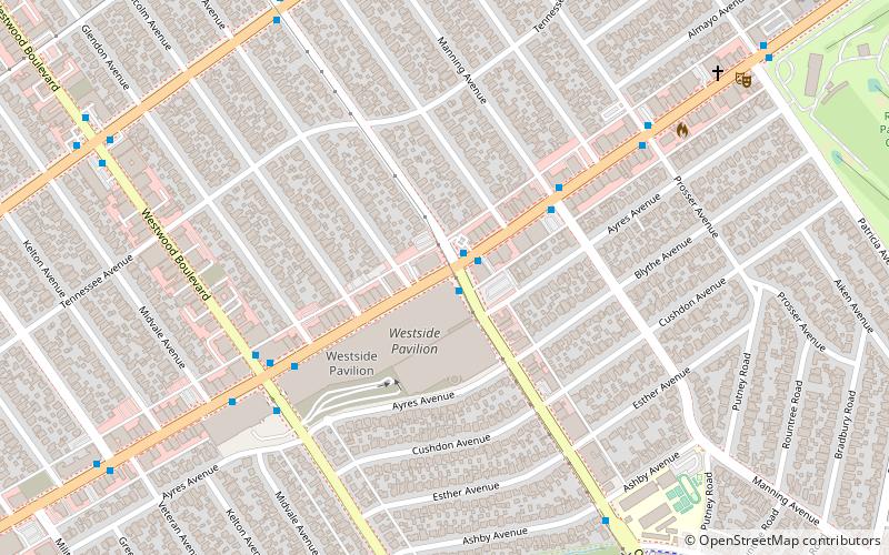 Rancho Park location map