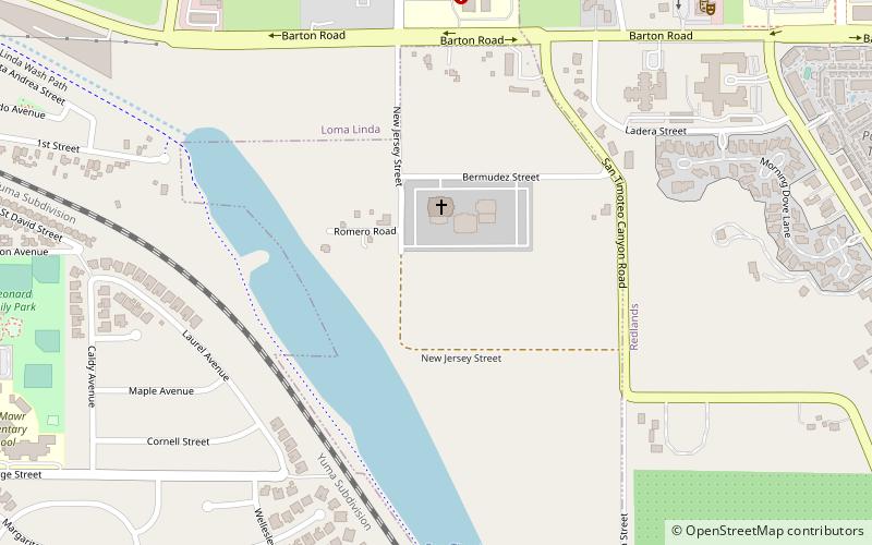 San Bernardino de Sena Estancia location map