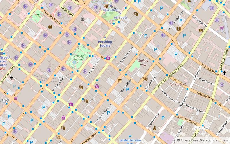 Palm Court location map