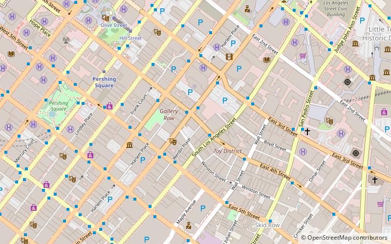 San Fernando Building location map