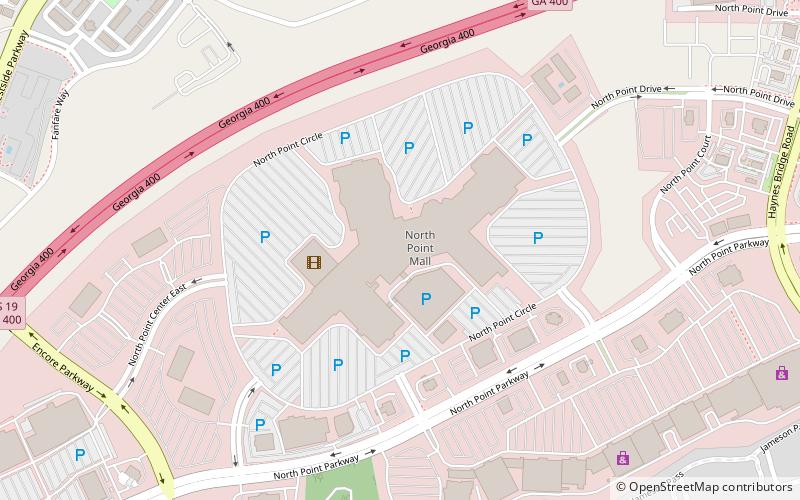 North Point Mall location map