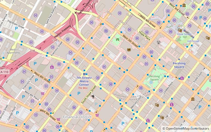 Aon Center location map