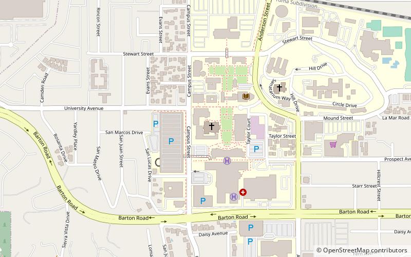 Loma Linda University Church location map