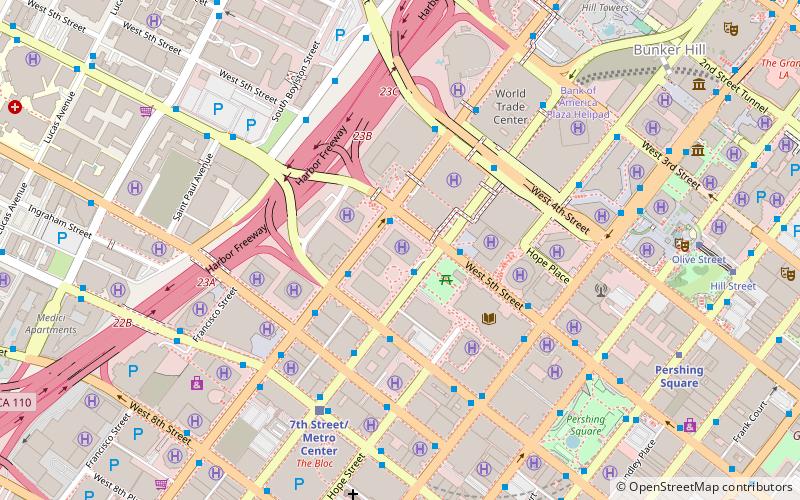 City National Plaza location map