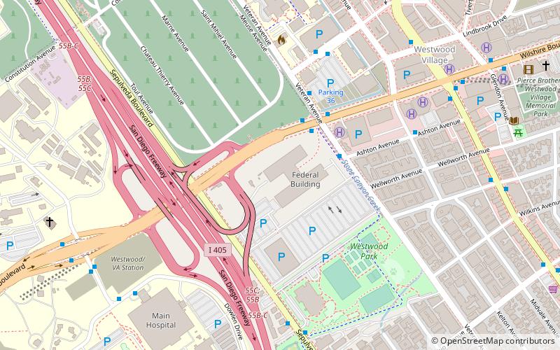 Federal Building location map