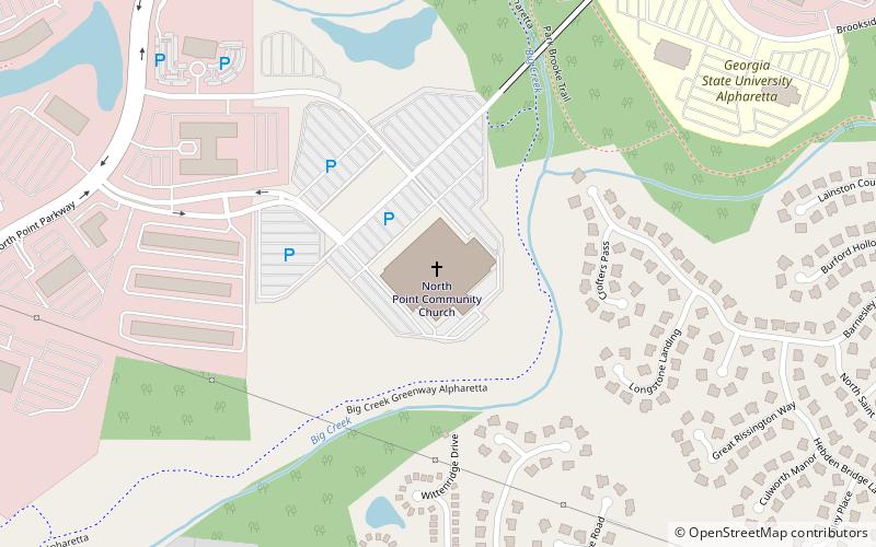 North Point Community Church location map