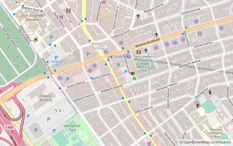 The Crest location map