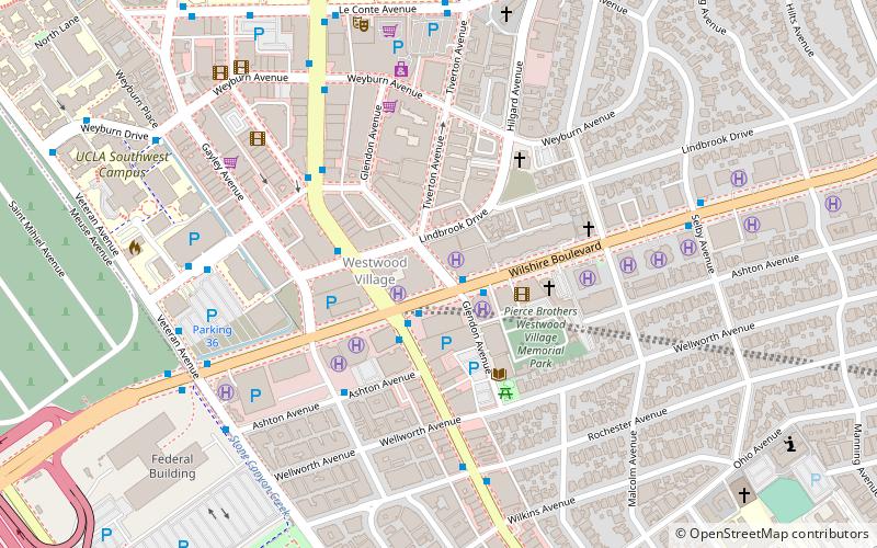 Hammer Museum location map