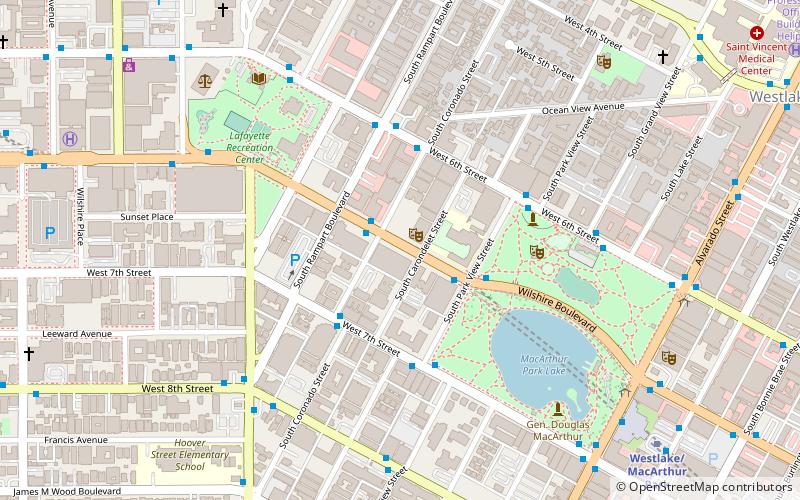 Hayworth Theatre location map