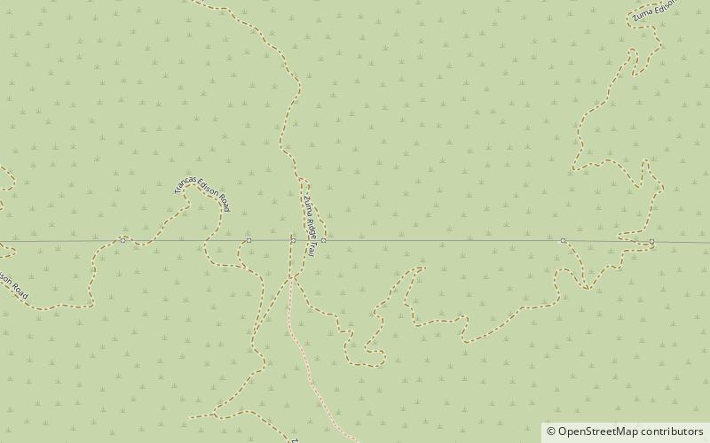 Zuma and Trancas Canyons location map