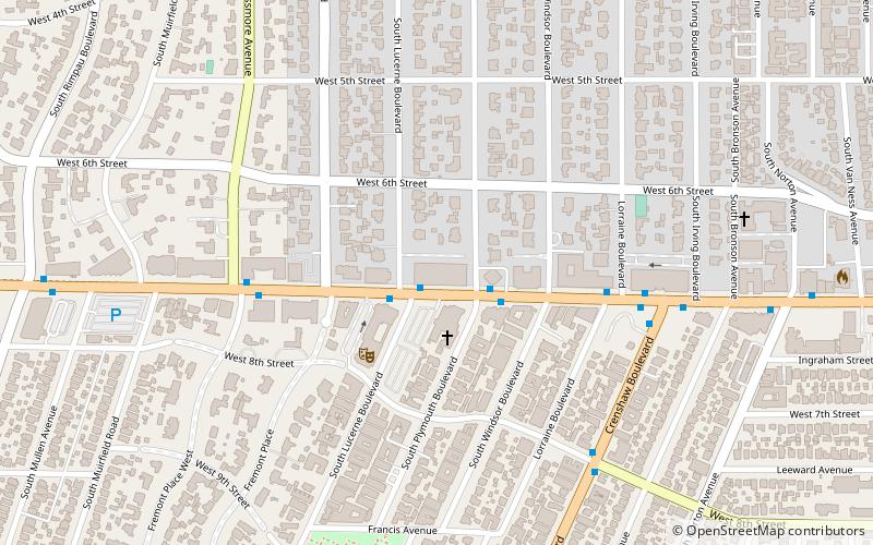 Marciano Art Foundation location map