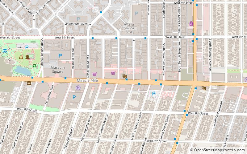 El Rey Theatre location map