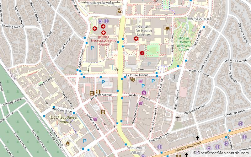 Geffen Playhouse location map