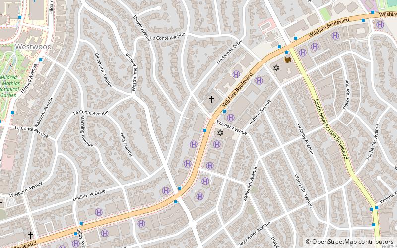 Wilshire Regent location map