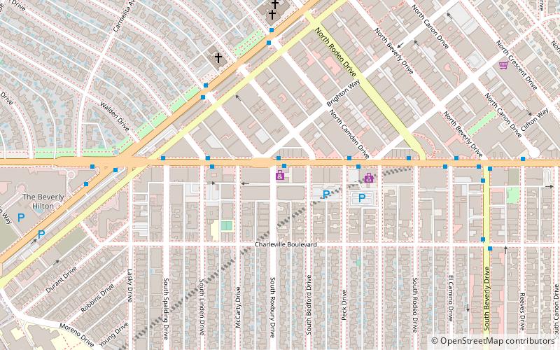 Saks Fifth Avenue location map