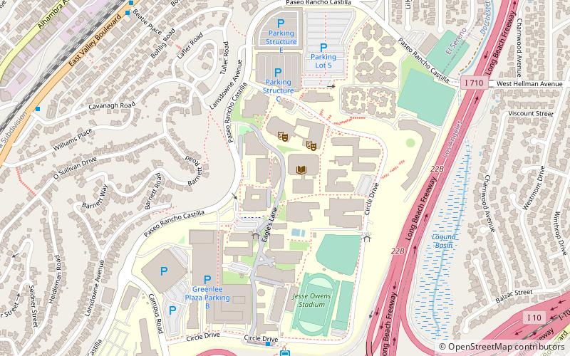 Eagle's Nest Arena location map